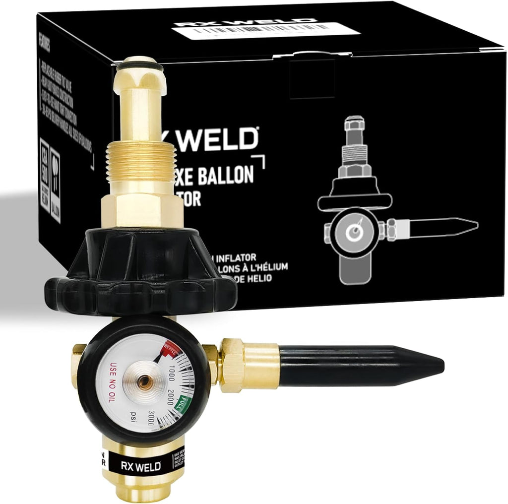Helium Tank Regulator Deluxe Valve
