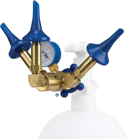 Helium Tank Regulator Triple Speed Valve